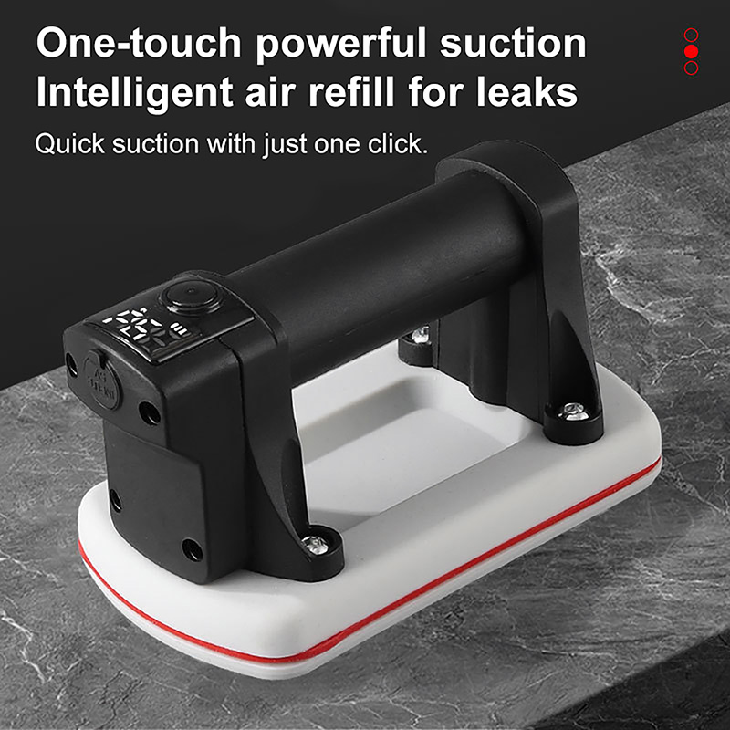 Power Tools Usa - 지능형 전기 흡착컵 이중 고무베이스 LED