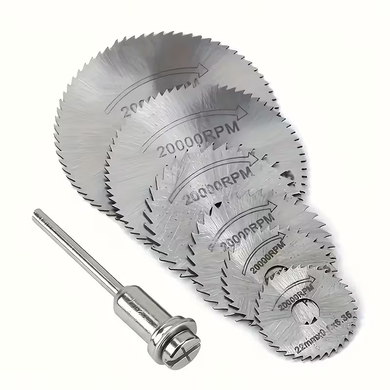 Power Tools Aldi - 1 세트 미니 원형 톱날, Hss