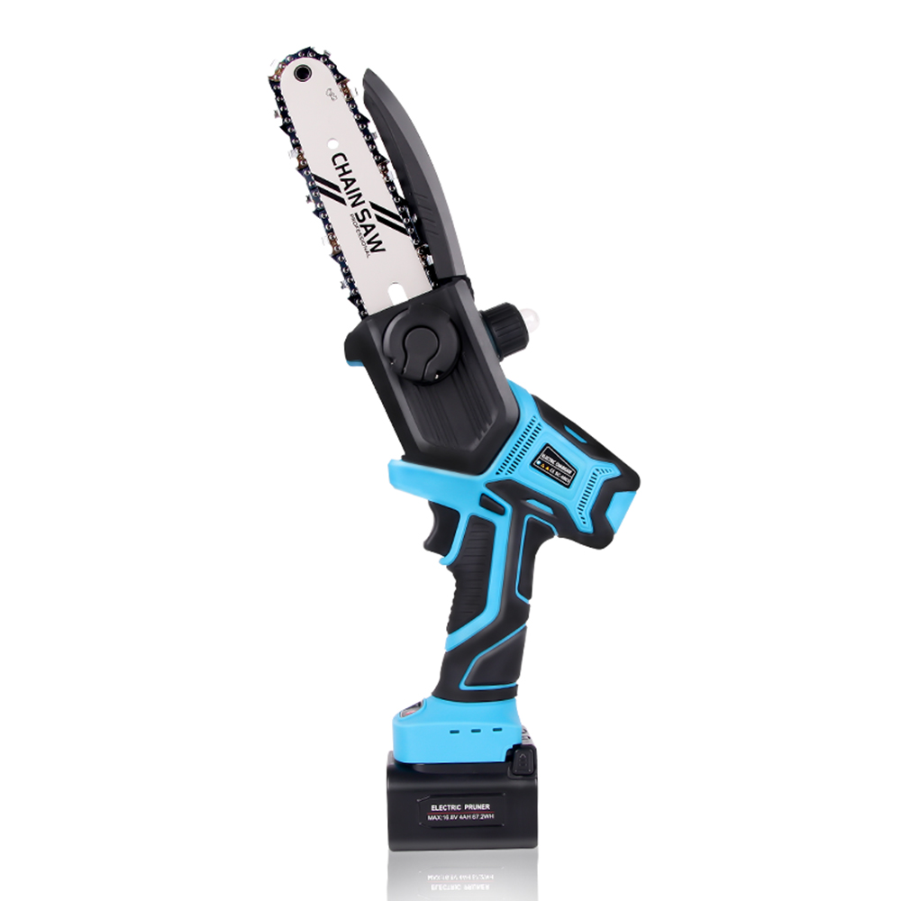 Power Tools Woodworking - 5인치 브러시리스 전기톱 무선 체인톱 리튬이온