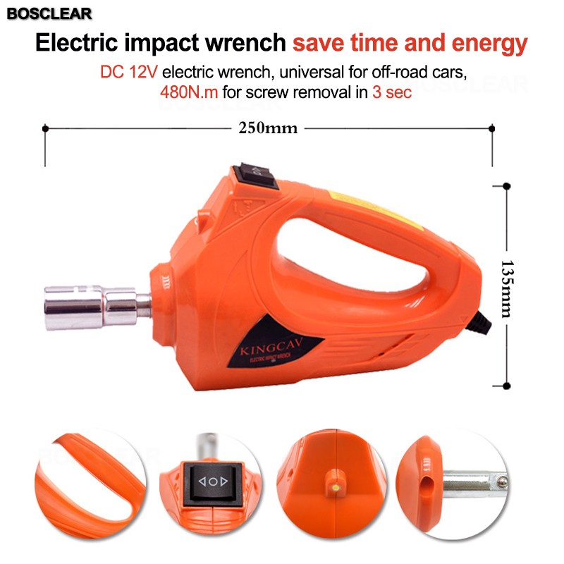 DC 12V 480N.m 휴대용 차량용 전기 임팩트 렌 - Power Toolbox 리뷰 및 가격