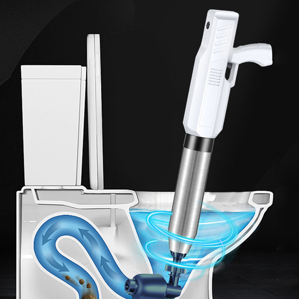 강력한 전기 변기 뚜러뻥 충격파 언블로커, 스플래쉬 방 - Power Tools Usa 리뷰 및 가격