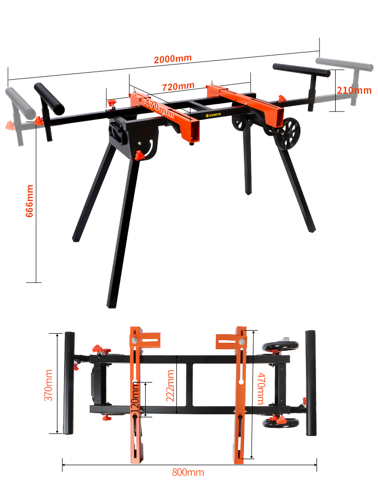 마이터쏘 스탠드 휴대용 작업대, 분리형 마이터쏘 스탠드 - Scroll Saw Bench 리뷰 및 가격