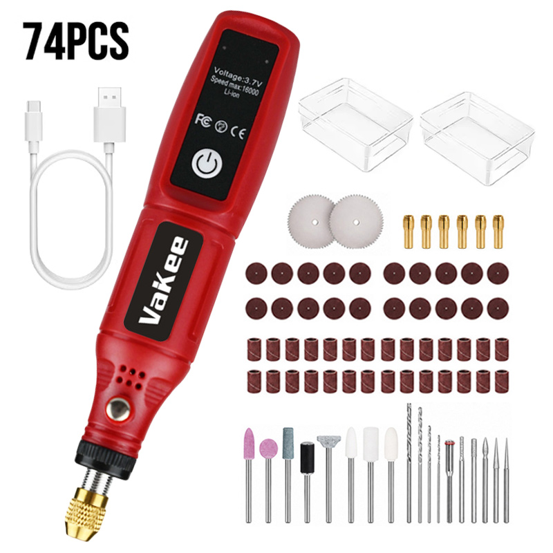 Vakee 무선 로터리 도구 15CM 미니 전기 연삭  - Power Tools Jack 리뷰 및 가격