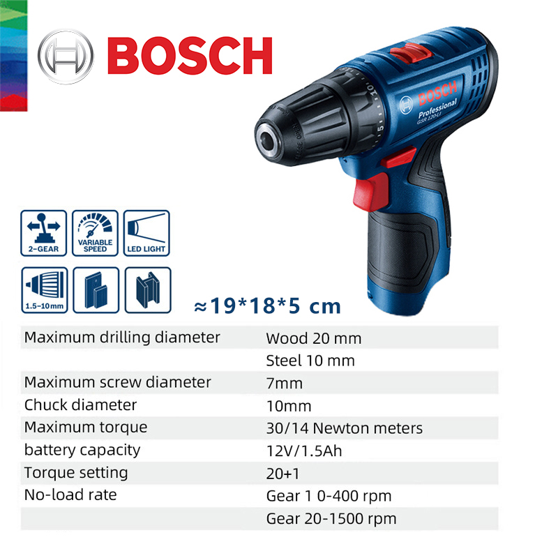보쉬 GSR 120-LI 12V 리튬 전기 드릴 충전식 - Power Tools Woodworking 리뷰 및 가격