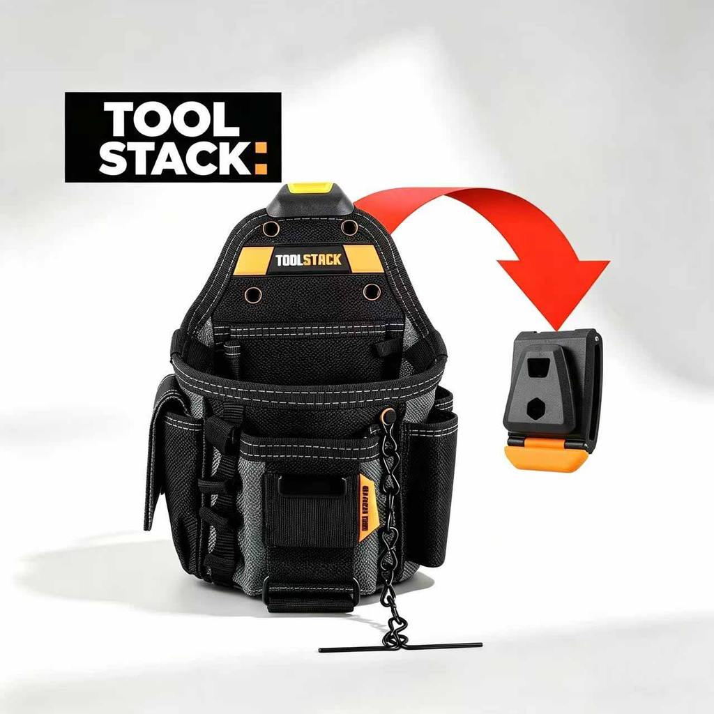 TOOLSTACK 소형 전기 기술자용 파우치 툴 벨트  - Power Tools Band 리뷰 및 가격