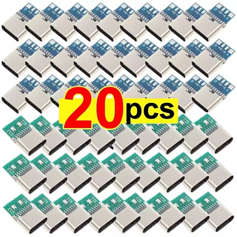 1-20Pcs 유형 C 암 커넥터 듀얼 5.1K 저항기 - Power Tools Jack 리뷰 및 가격
