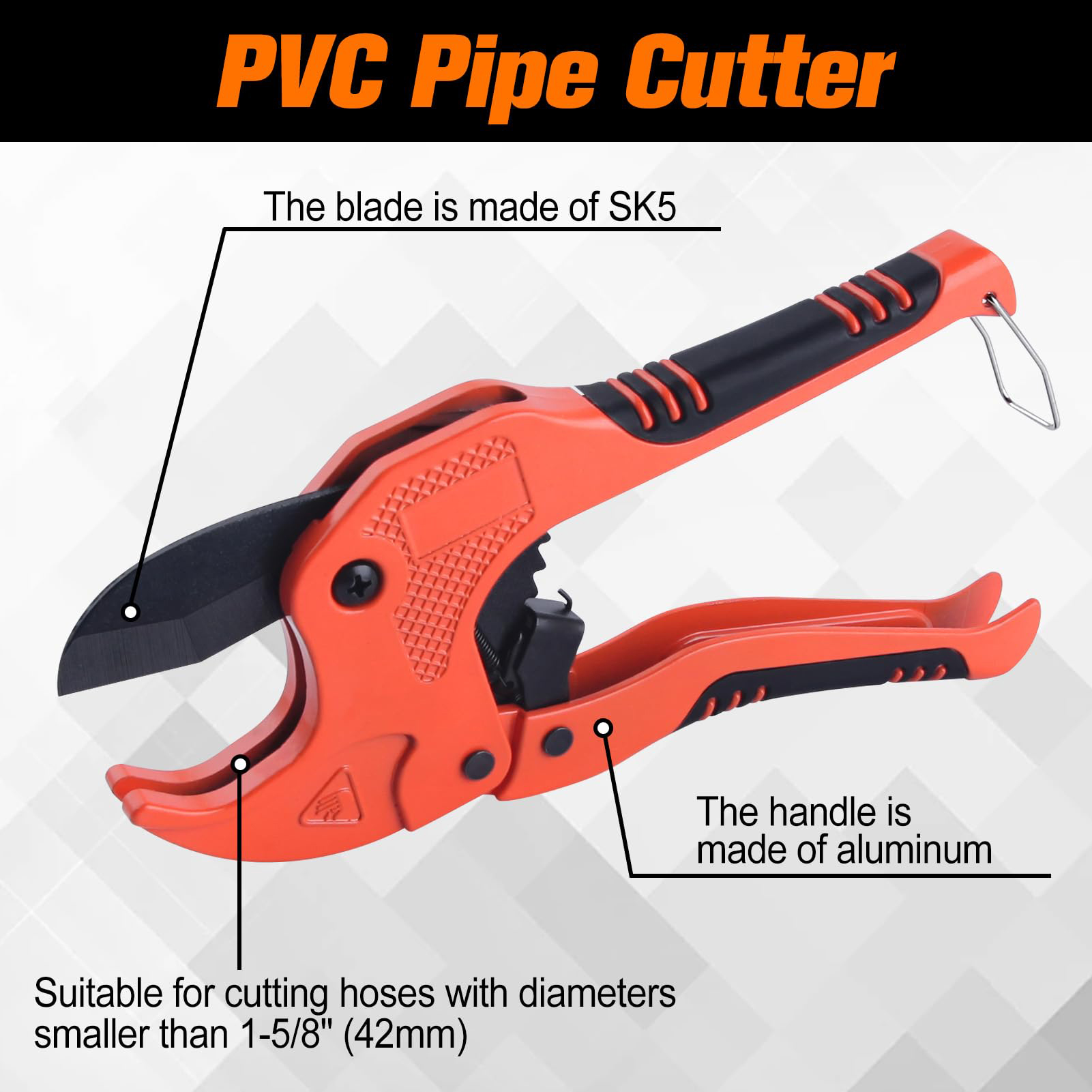 DIY PVC 파이프 커터 도구 경량 사용이 간편한 배 - Power Tools Usa 리뷰 및 가격