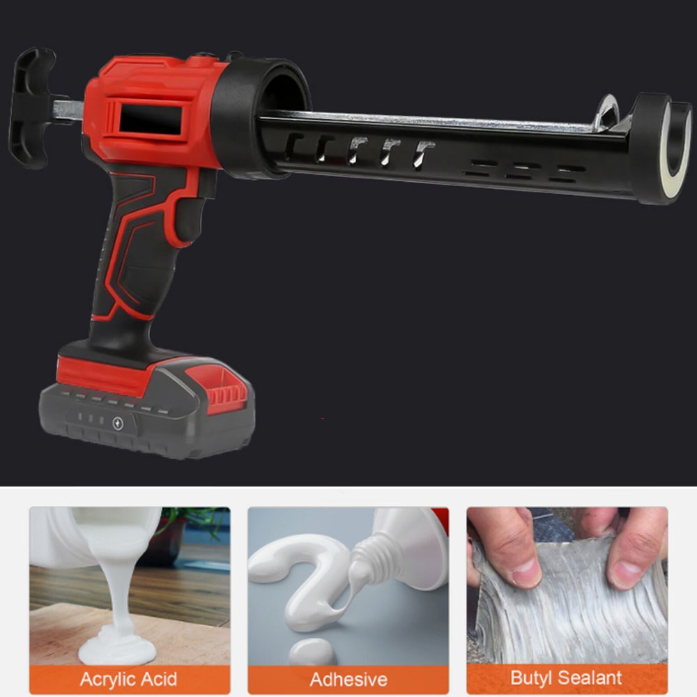 전기 글루건 유리 접착제 코킹건 4단 속도 무선 도어  - Power Tools Windows 리뷰 및 가격