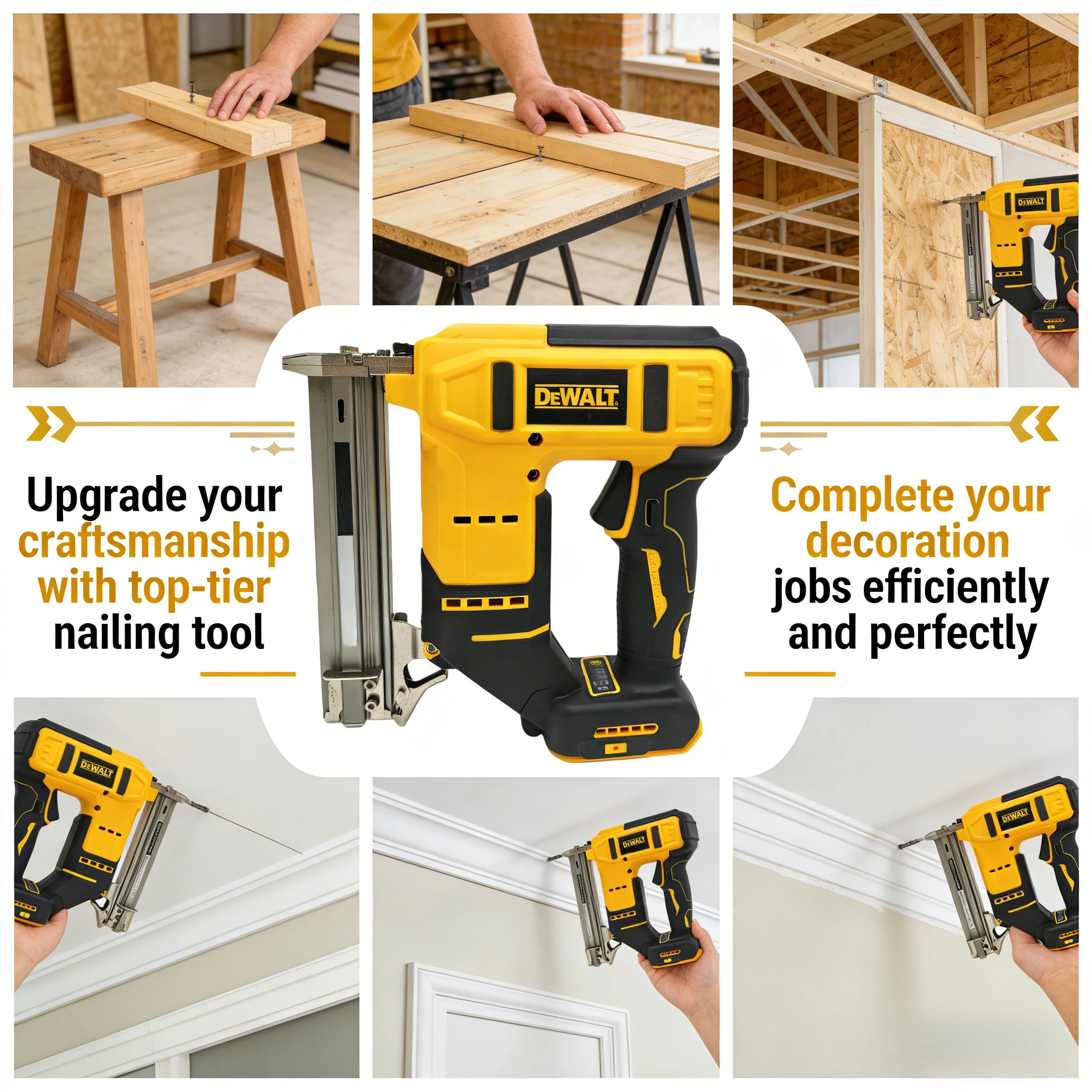 디월트 컴팩트 18 게이지 무선 네일건: 정밀 트림 및 - Staple Gun Electric 리뷰 및 가격