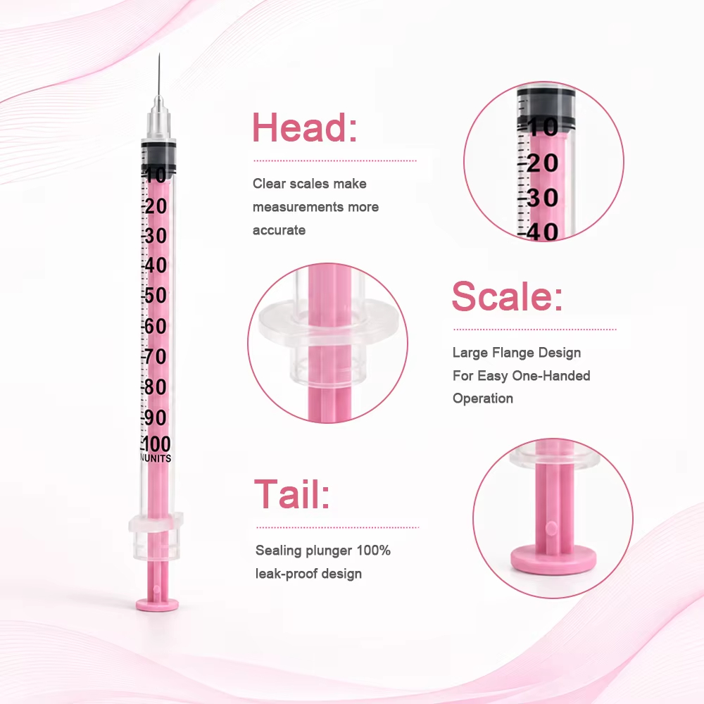 100개/박스 뷰티용 1ml 핑크 인슐린 주사기 30G - Power Toolbox 리뷰 및 가격
